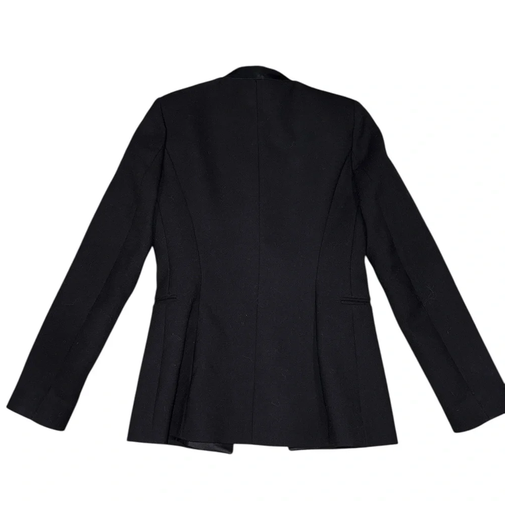 Zara Basic Classic Black Blazer Size Small - Picture 2 of 7